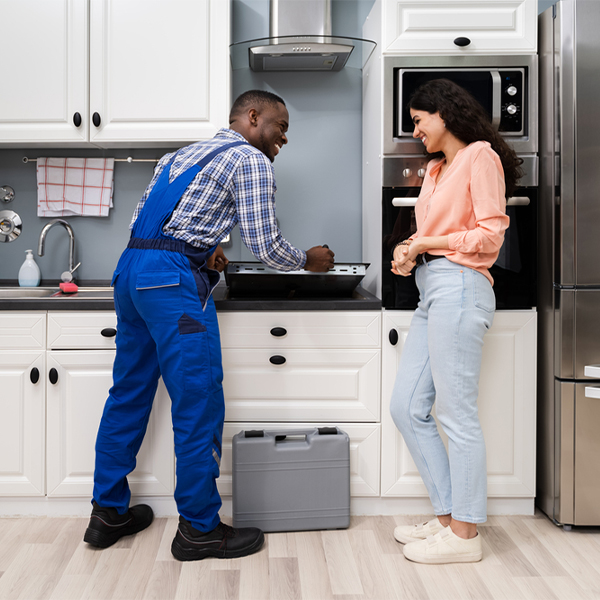 can you provide an estimate for cooktop repair before beginning any work in Foxboro